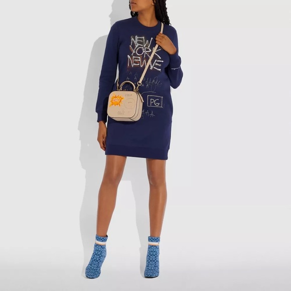 Coach X Jean Michel Basquiat Square Bag in Ivory - Picture 12 of 12